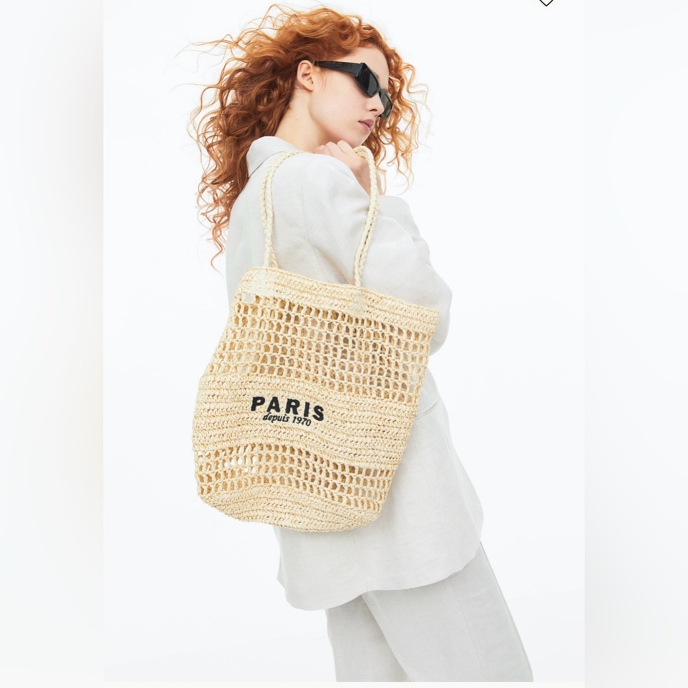 H&M - Straw Tote Bag